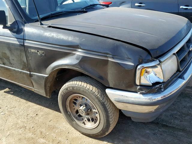 1FTCR10A8RUA73947 - 1994 FORD RANGER BLACK photo 9