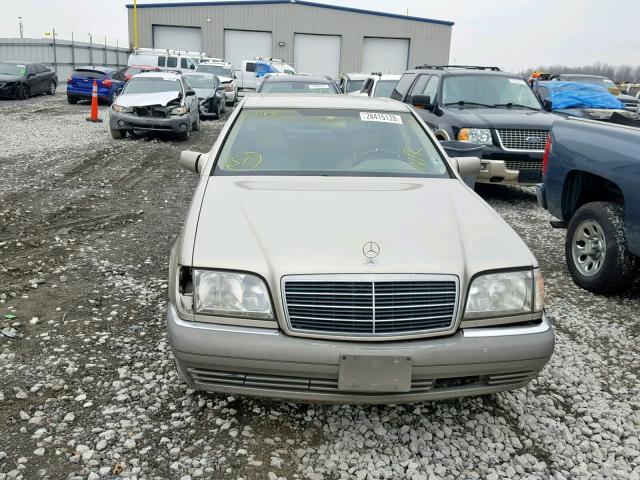 WDBGA32E8SA255206 - 1995 MERCEDES-BENZ S 320W TAN photo 9