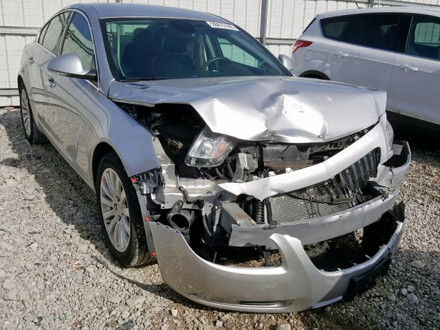 2G4GS5EV3D9190748 - 2013 BUICK REGAL PREM SILVER photo 1