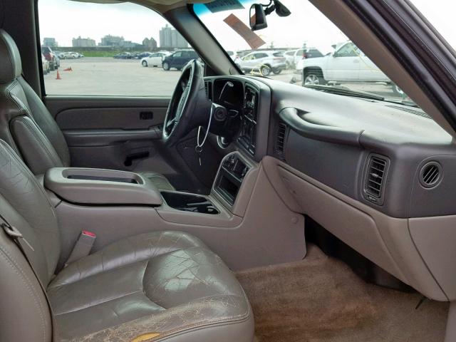 1GKEC13T06J105556 - 2006 GMC YUKON GRAY photo 5