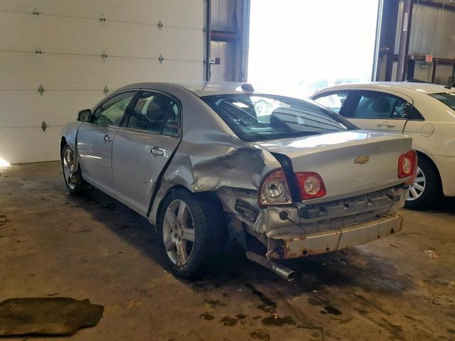 1G1ZC5E07CF212795 - 2012 CHEVROLET MALIBU 1LT SILVER photo 3