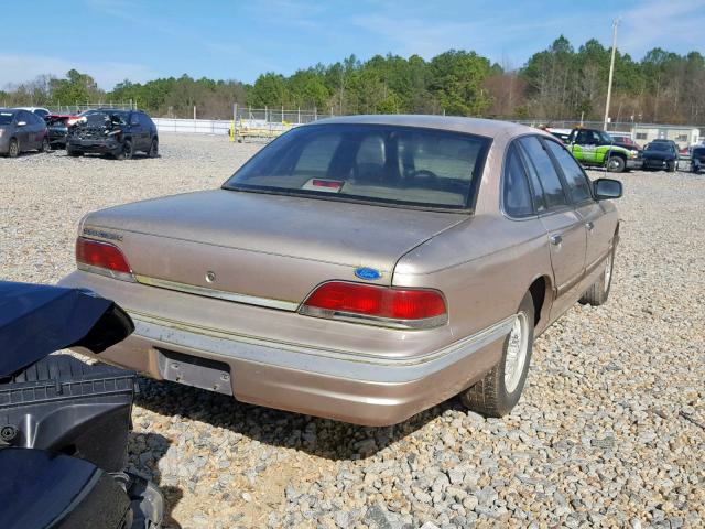 2FACP74W8NX109921 - 1992 FORD CROWN VICT BEIGE photo 4