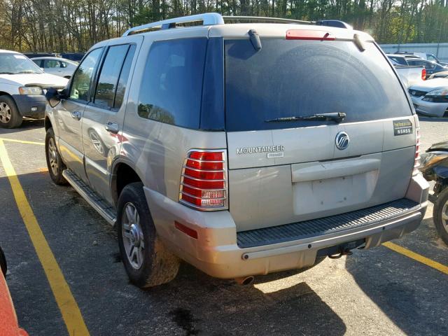 4M2DU66E34ZJ50465 - 2004 MERCURY MOUNTAINEE BEIGE photo 3