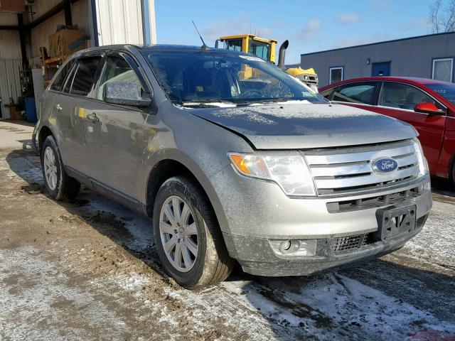 2FMDK38C38BA31180 - 2008 FORD EDGE SEL SILVER photo 1