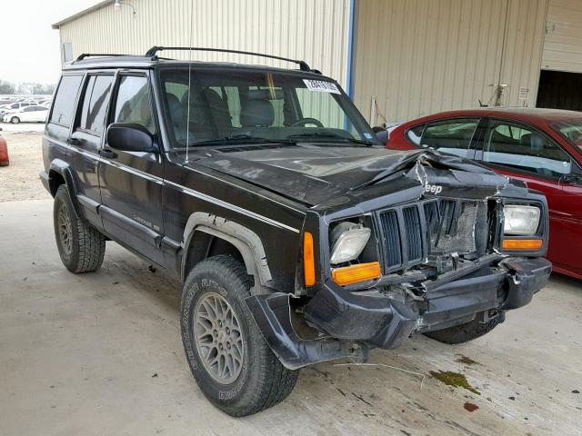 1J4FJ78S0WL256405 - 1998 JEEP CHEROKEE L BLACK photo 1