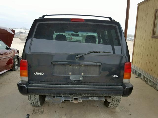 1J4FJ78S0WL256405 - 1998 JEEP CHEROKEE L BLACK photo 9