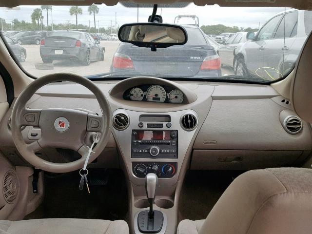 1G8AL55F87Z174999 - 2007 SATURN ION LEVEL RED photo 9