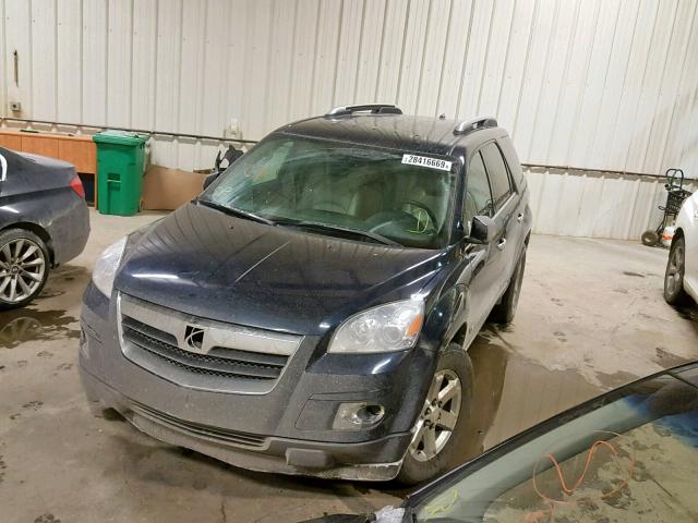 5GZEV23768J167298 - 2008 SATURN OUTLOOK XR შავი ფოტო 2