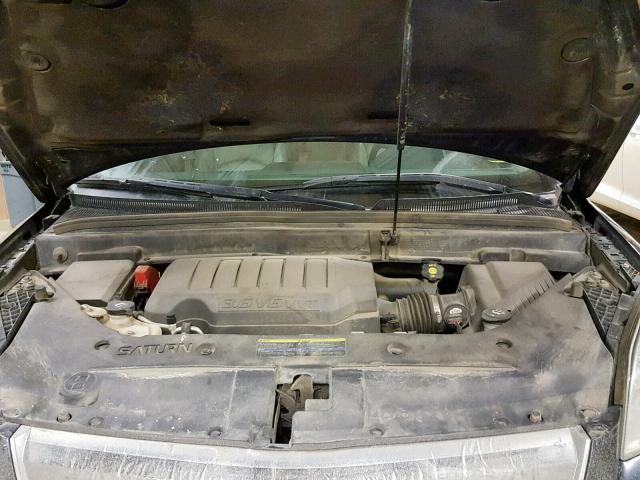 5GZEV23768J167298 - 2008 SATURN OUTLOOK XR შავი ფოტო 7