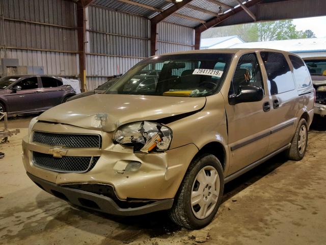 1GNDV23L26D139141 - 2006 CHEVROLET UPLANDER L Qızıl foto 2