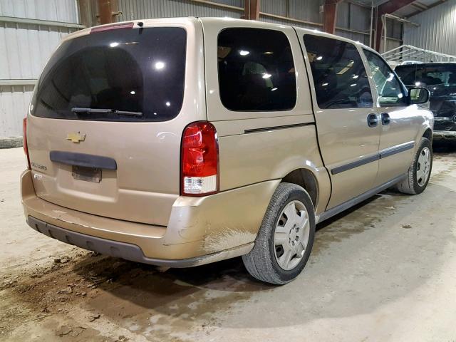 1GNDV23L26D139141 - 2006 CHEVROLET UPLANDER L Qızıl foto 4