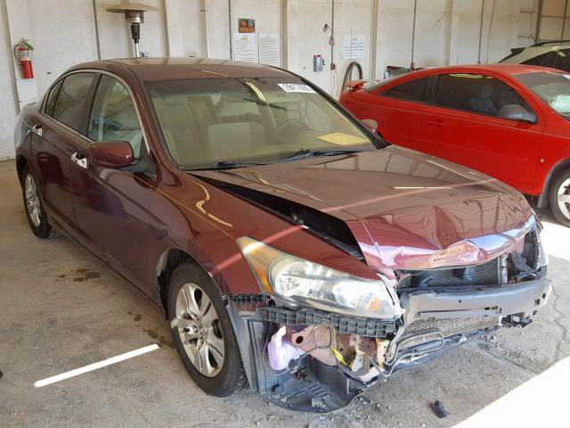 1HGCP2F44AA113848 - 2010 HONDA ACCORD LXP BURGUNDY photo 1