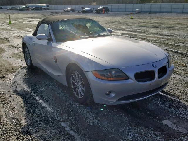 4USBT33483LR61510 - 2003 BMW Z4 2.5 SILVER photo 1