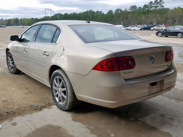 1G4HD57287U139299 - 2007 BUICK LUCERNE GOLD photo 3