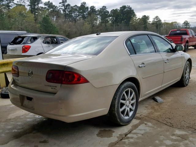 1G4HD57287U139299 - 2007 BUICK LUCERNE GOLD photo 4