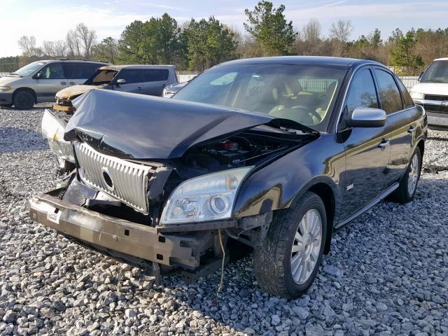 1MEHM40W98G609205 - 2008 MERCURY SABLE LUXU BLACK photo 2