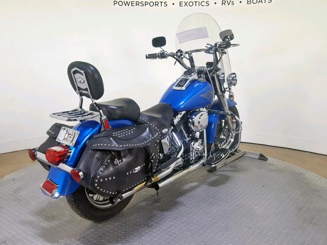 1HD1BWB151Y056489 - 2001 HARLEY-DAVIDSON FLSTCI BLUE photo 8