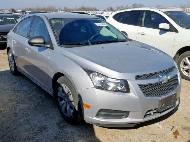 1G1PA5SH9D7172593 - 2013 CHEVROLET CRUZE LS SILVER photo 1