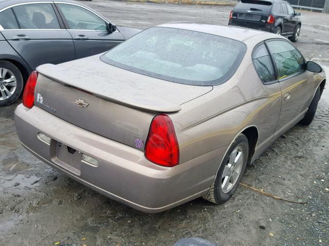 2G1WM15K569268984 - 2006 CHEVROLET MONTE CARL GOLD photo 4