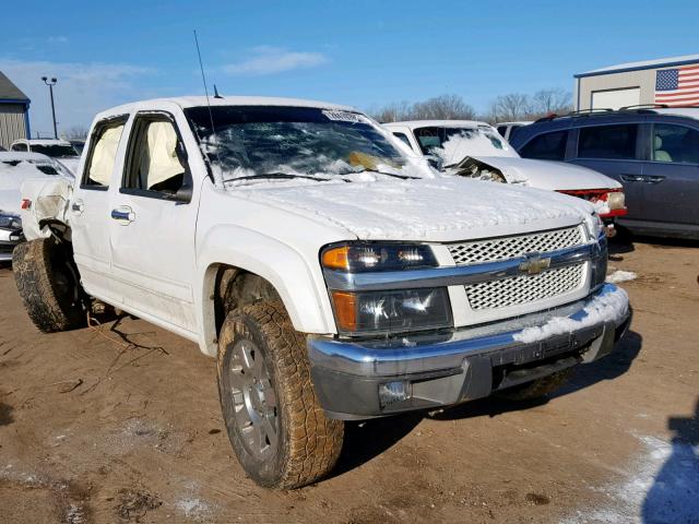 1GCHTDFE8C8150254 - 2012 CHEVROLET COLORADO L WHITE photo 1