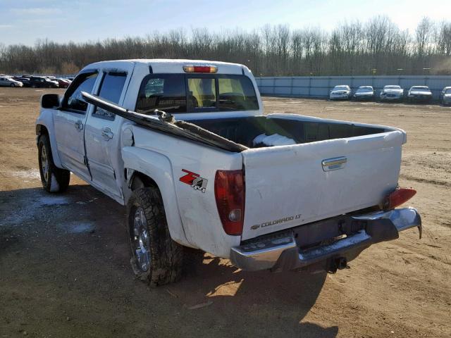 1GCHTDFE8C8150254 - 2012 CHEVROLET COLORADO L WHITE photo 3