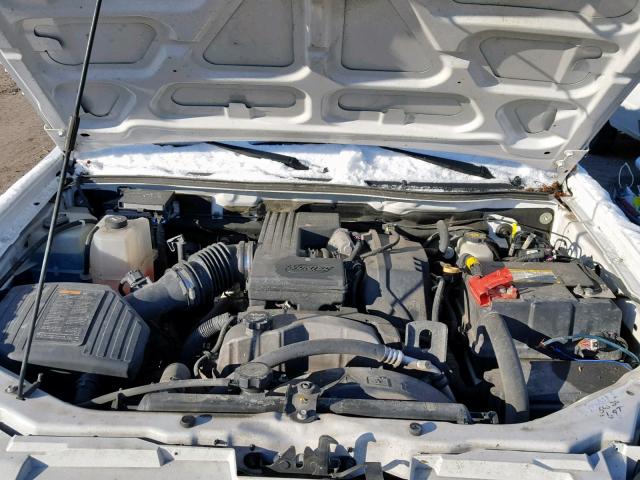 1GCHTDFE8C8150254 - 2012 CHEVROLET COLORADO L WHITE photo 7