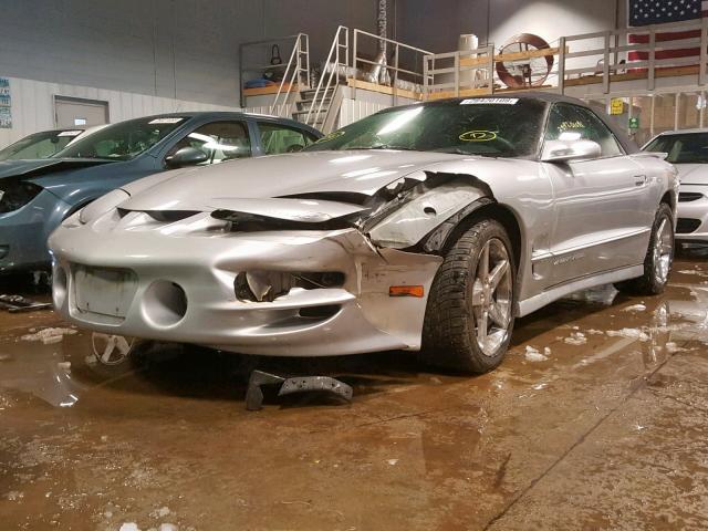 2G2FV32G5W2221550 - 1998 PONTIAC FIREBIRD T SILVER photo 2