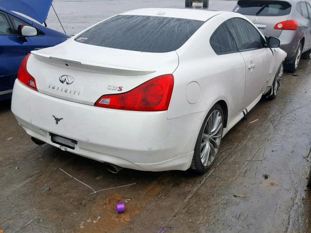 JN1CV6EK6DM923502 - 2013 INFINITI G37 JOURNE WHITE photo 4