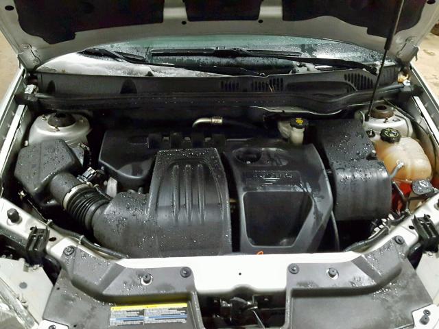 1G2AS18H797231064 - 2009 PONTIAC G5 SILVER photo 7