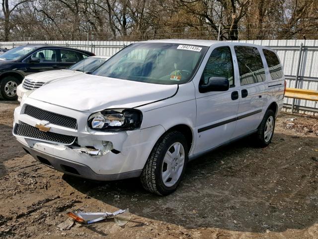 1GBDV13L26D136831 - 2006 CHEVROLET UPLANDER I WHITE photo 2