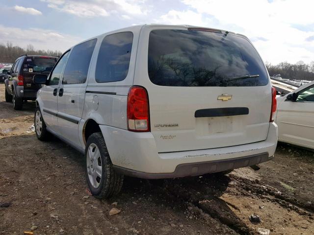 1GBDV13L26D136831 - 2006 CHEVROLET UPLANDER I 白色 照片 3