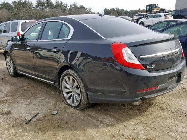 1LNHL9EK2FG605836 - 2015 LINCOLN MKS BLACK photo 3