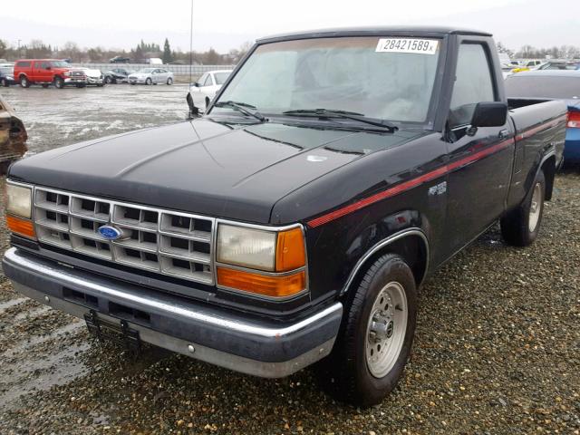 1FTCR10AXLUB84202 - 1990 FORD RANGER BLUE photo 2