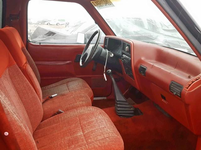 1FTCR10AXLUB84202 - 1990 FORD RANGER BLUE photo 5