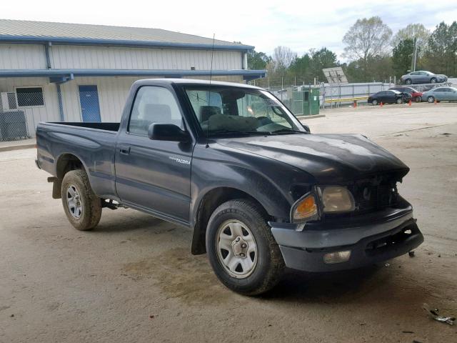 5TENL42N73Z158238 - 2003 TOYOTA TACOMA BLACK photo 1