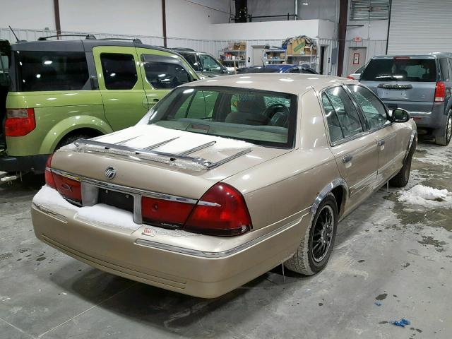 2MEFM74W9XX735124 - 1999 MERCURY GRAND MARQ TAN photo 4