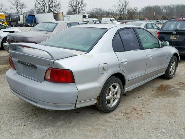 4A3AA36G22E160536 - 2002 MITSUBISHI GALANT DE TWO TONE photo 4