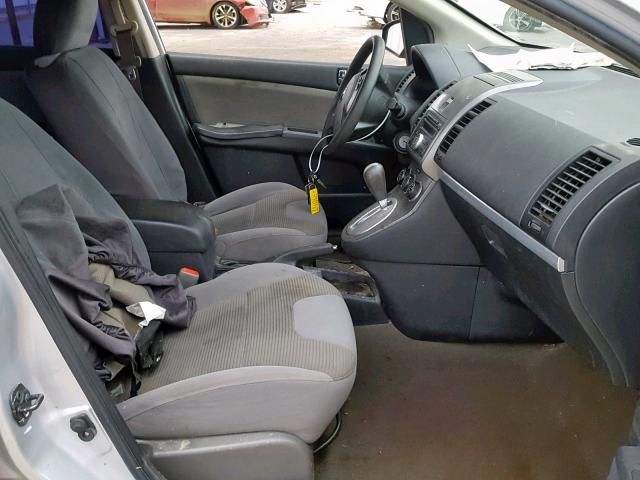 3N1AB6AP2BL651104 - 2011 NISSAN SENTRA 2.0 SILVER photo 5