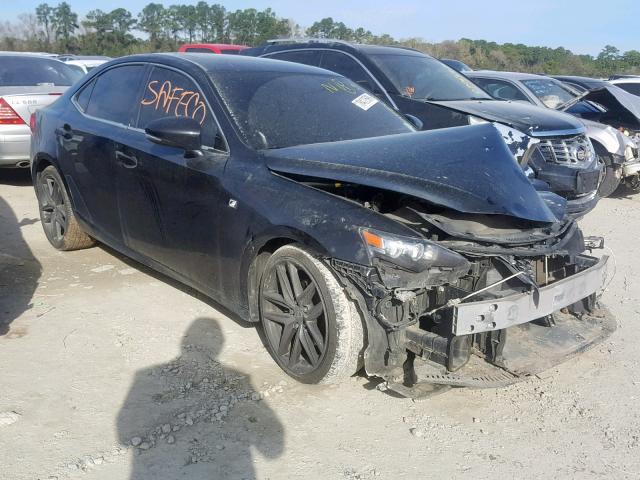 JTHBF1D28E5028422 - 2014 LEXUS IS 250 BLACK photo 1