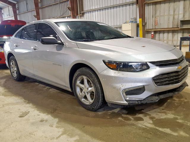 1G1ZB5ST0JF239772 - 2018 CHEVROLET MALIBU LS SILVER photo 1