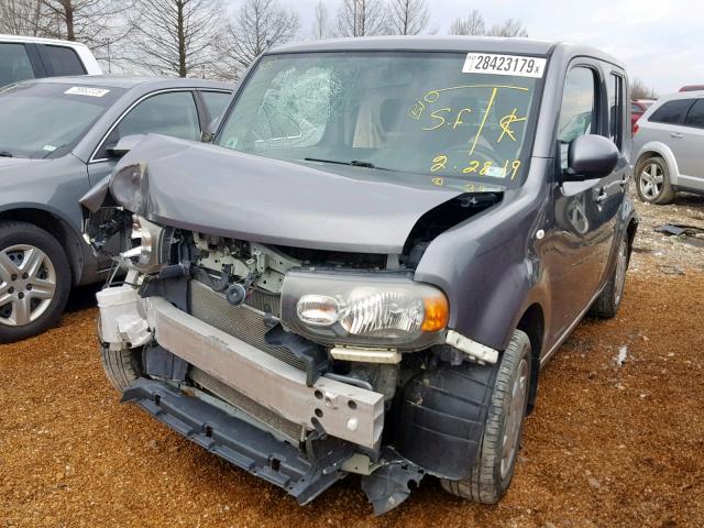 JN8AZ2KR7DT302217 - 2013 NISSAN CUBE S GRAY photo 2