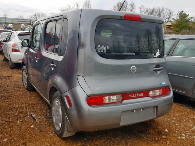 JN8AZ2KR7DT302217 - 2013 NISSAN CUBE S GRAY photo 3