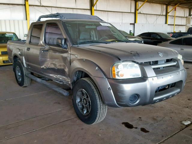 1N6ED27T64C432891 - 2004 NISSAN FRONTIER C TAN photo 1