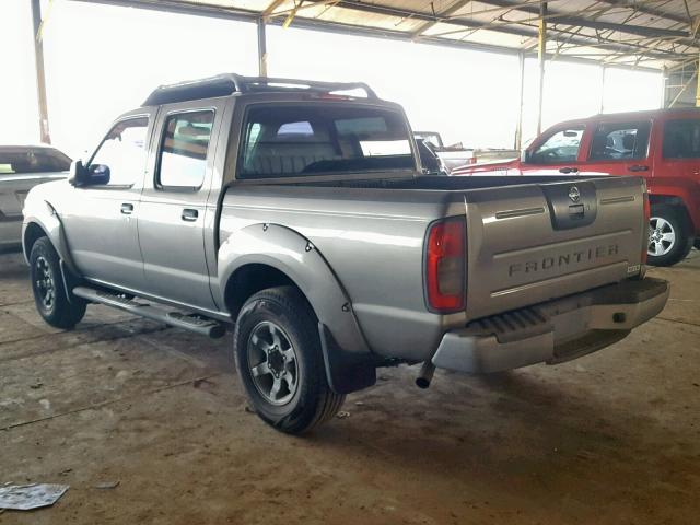 1N6ED27T64C432891 - 2004 NISSAN FRONTIER C TAN photo 3