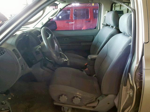 1N6ED27T64C432891 - 2004 NISSAN FRONTIER C TAN photo 5