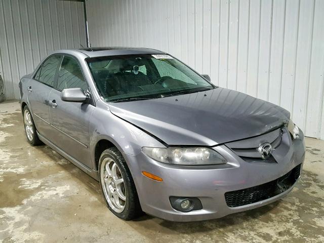 1YVHP80D765M07156 - 2006 MAZDA 6 S GRAY photo 1