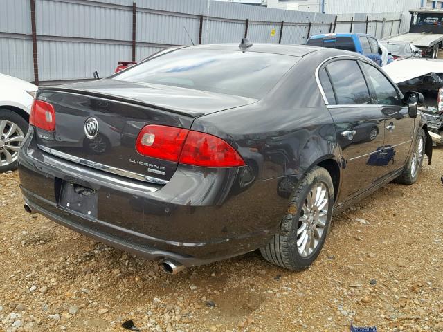 1G4HF57978U198143 - 2008 BUICK LUCERNE SU BROWN photo 4