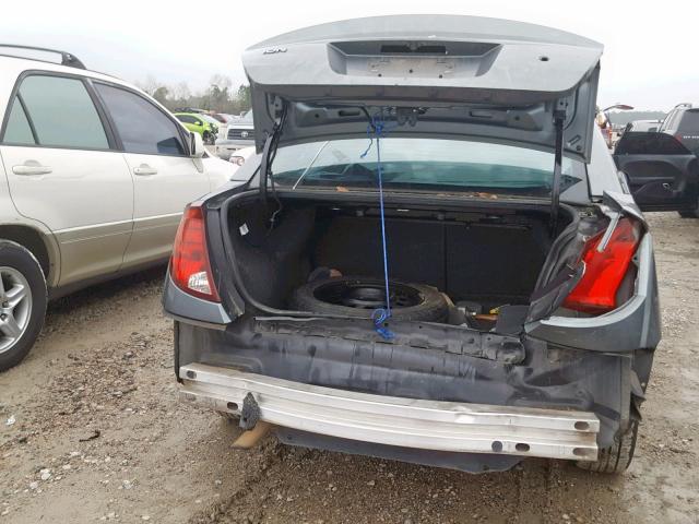 1G8AJ55F87Z160946 - 2007 SATURN ION LEVEL GRAY photo 10