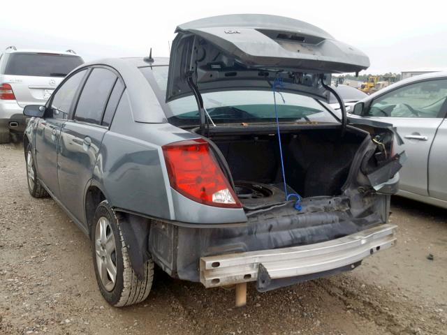 1G8AJ55F87Z160946 - 2007 SATURN ION LEVEL GRAY photo 3