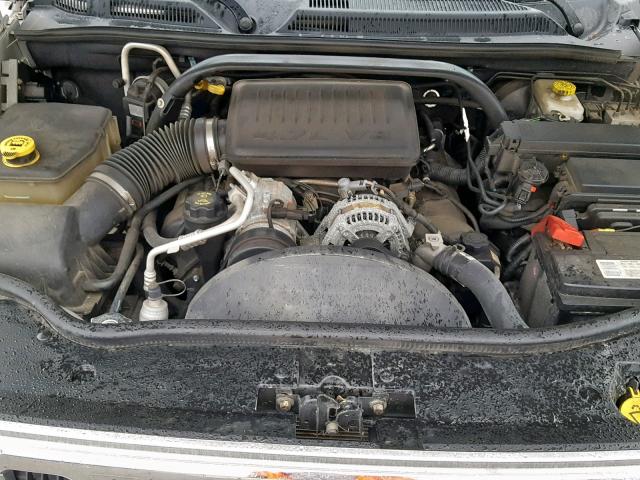 1J8HH48P37C655209 - 2007 JEEP COMMANDER SILVER photo 7